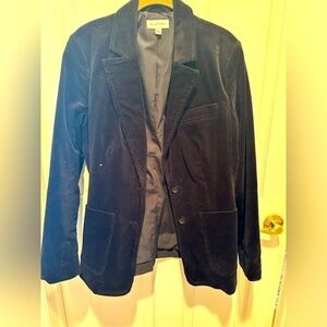 Free Assembly Women's Corduroy Patch Pocket Blazer Large